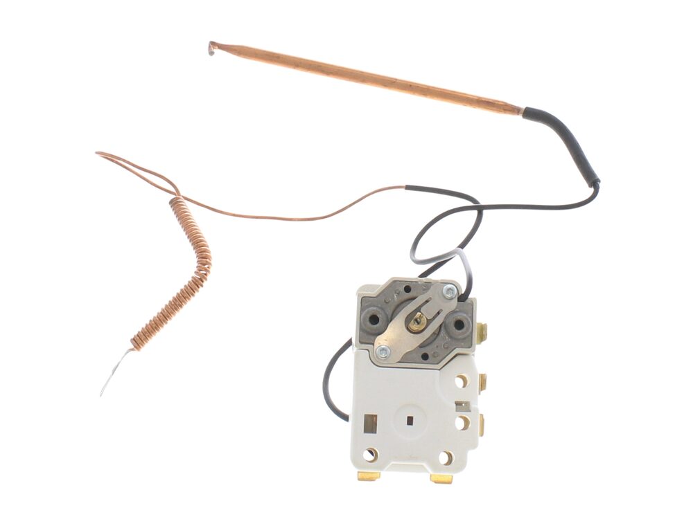 Mechanical component with wires on a white background