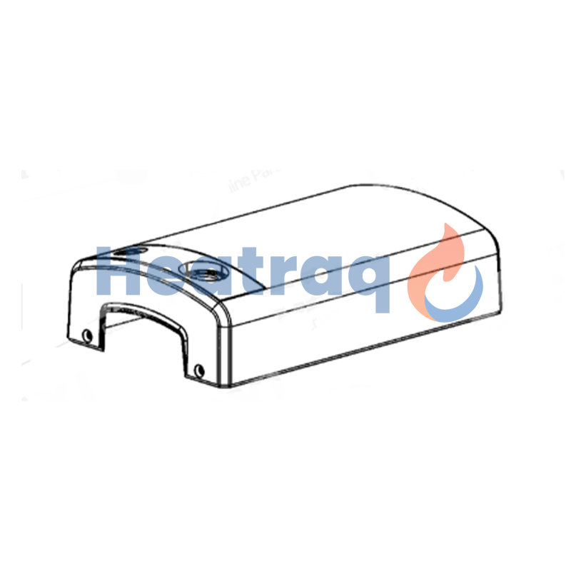 Heater part with Heatraq branding on a white background