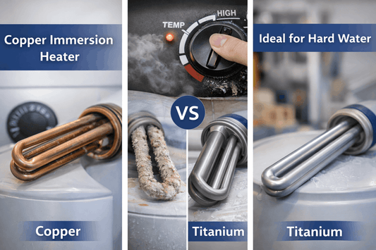 Copper vs Titanium Immersion Heaters: Which Should You Choose?