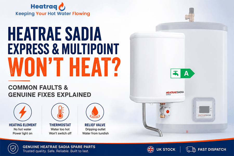 Heatrae Sadia Express & Multipoint Won't Heat? Common Faults, Symptoms and Fixes Explained