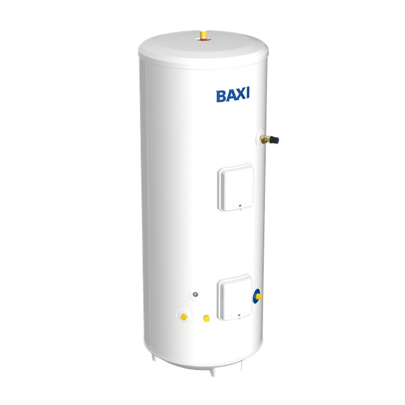 White Baxi water heater on a white background