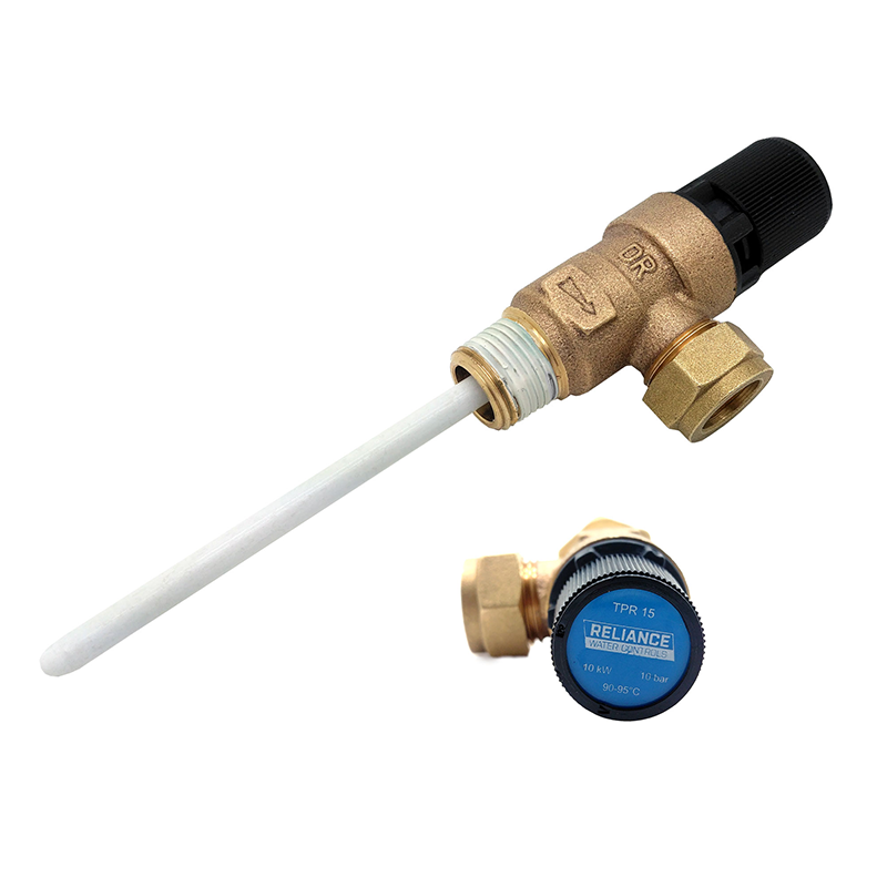 Brass pressure gauge and white tube on a white background