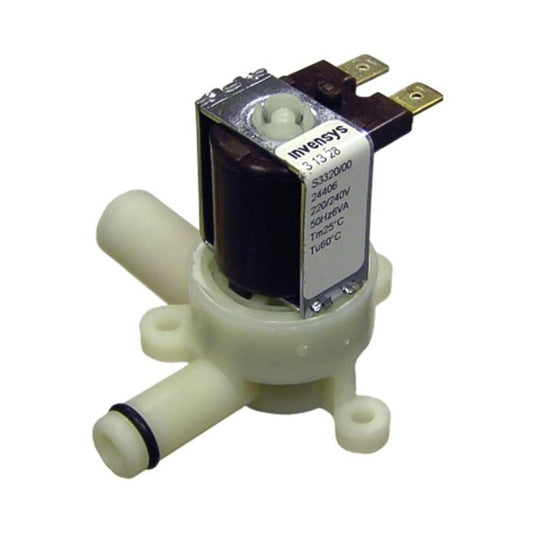 Electrical component with 'Invensys' branding on a white background