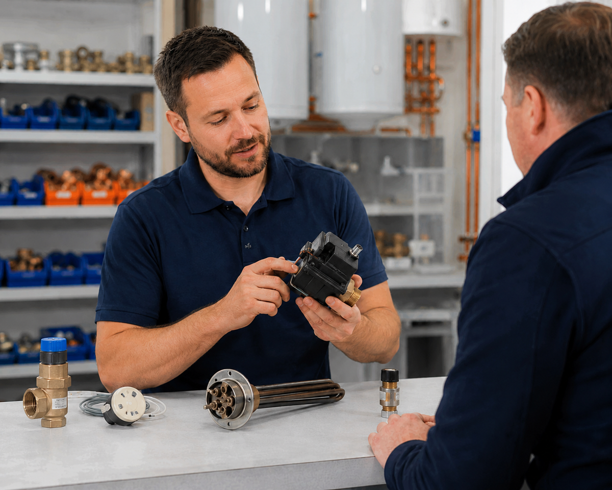 Water heater parts and technical support from Heatraq